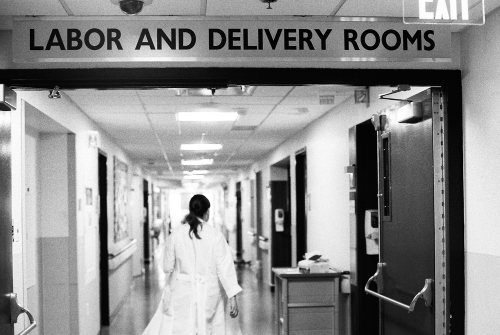 labor and delivery hallway