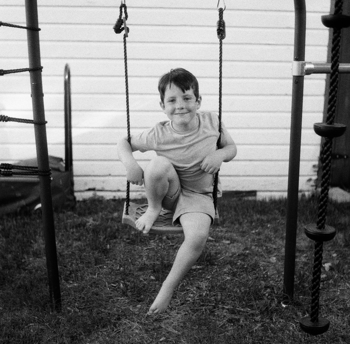 film camera used by oklahoma city family photographer Amy Rau Photography during a natural light session